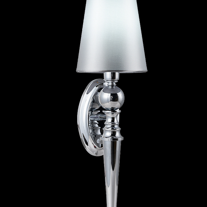 Бра Crystal Lux PER AP1 CHROME/SILVER
